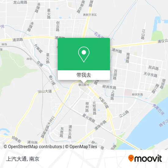 上汽大通地图