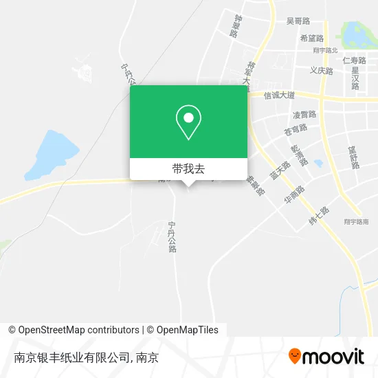 南京银丰纸业有限公司地图