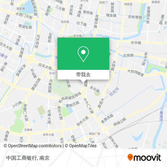 中国工商银行地图