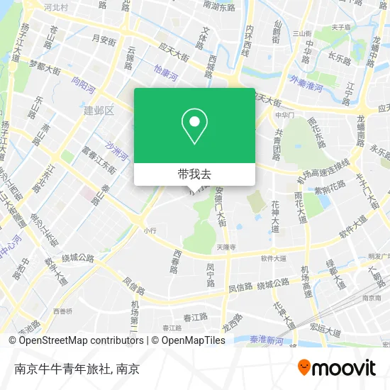南京牛牛青年旅社地图