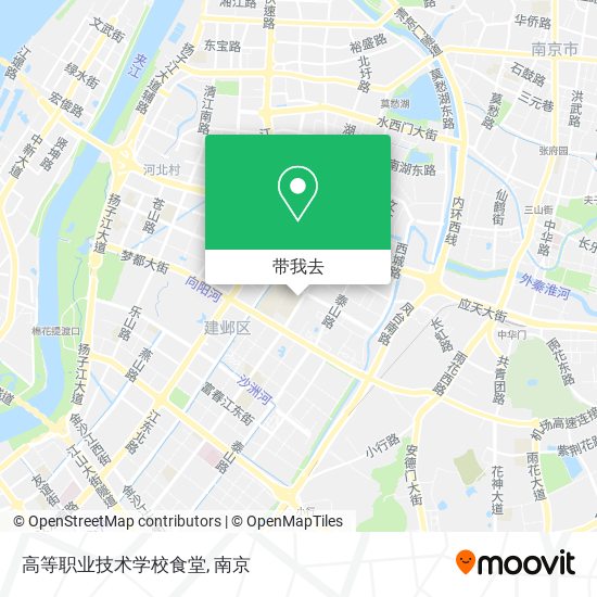 高等职业技术学校食堂地图