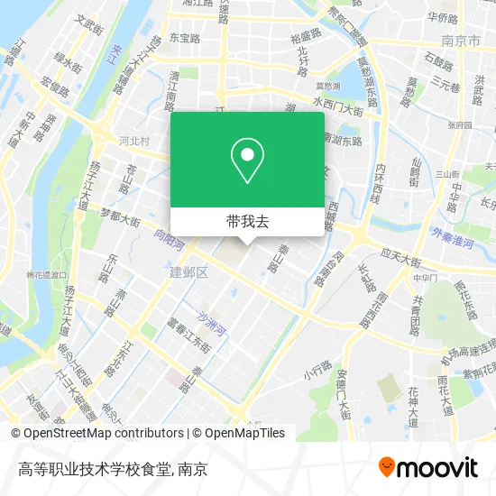 高等职业技术学校食堂地图