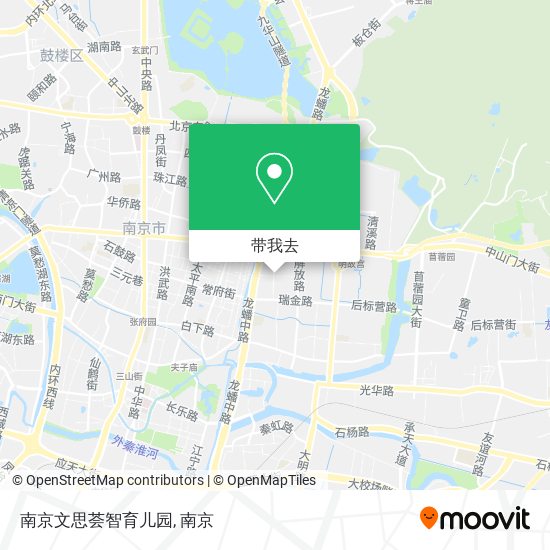 南京文思荟智育儿园地图