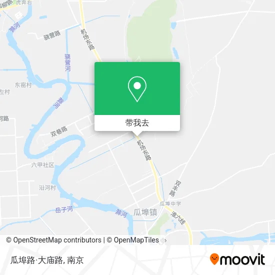 瓜埠路·大庙路地图