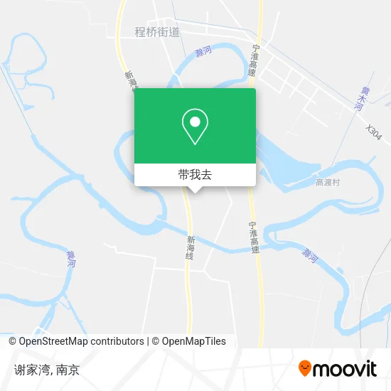 谢家湾地图