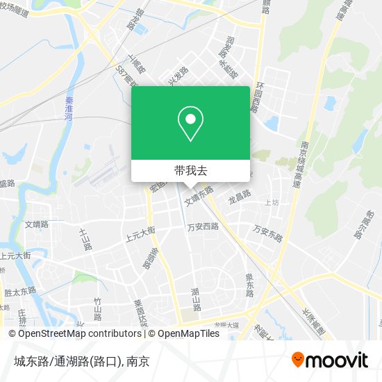 城东路/通湖路(路口)地图