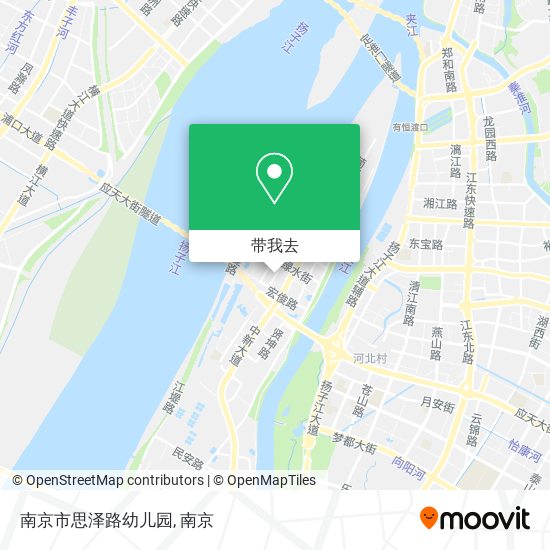 南京市思泽路幼儿园地图
