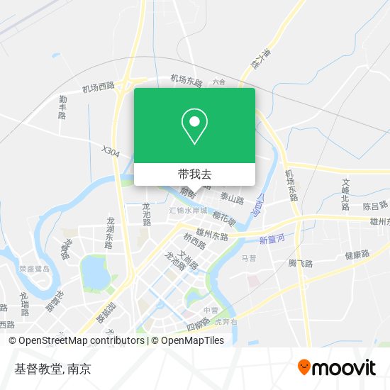 基督教堂地图