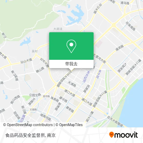 食品药品安全监督所地图