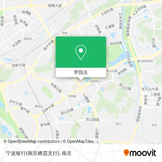 宁波银行(南京栖霞支行)地图