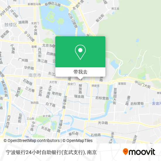 宁波银行24小时自助银行(玄武支行)地图