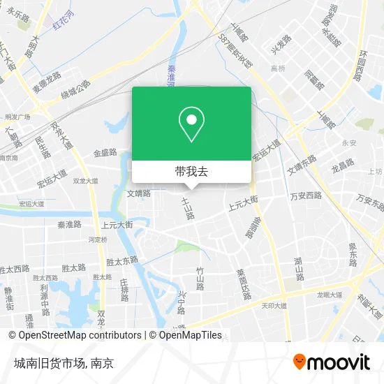 城南旧货市场地图