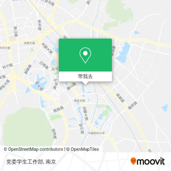 党委学生工作部地图