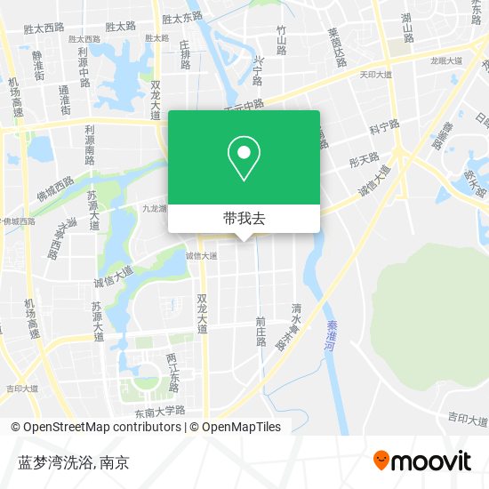 蓝梦湾洗浴地图