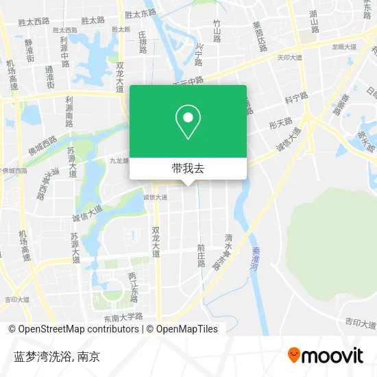 蓝梦湾洗浴地图