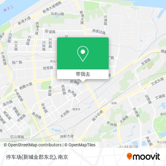 停车场(新城金郡东北)地图
