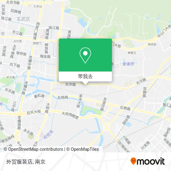 外贸服装店地图