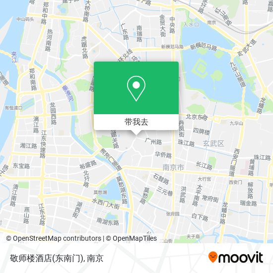 敬师楼酒店(东南门)地图