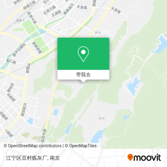 江宁区豆村炼灰厂地图