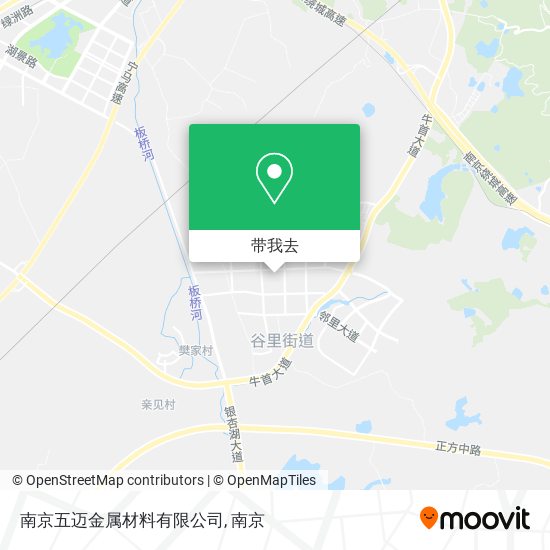 南京五迈金属材料有限公司地图