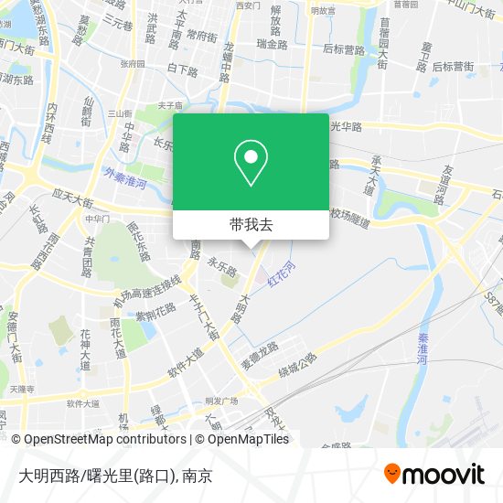 大明西路/曙光里(路口)地图
