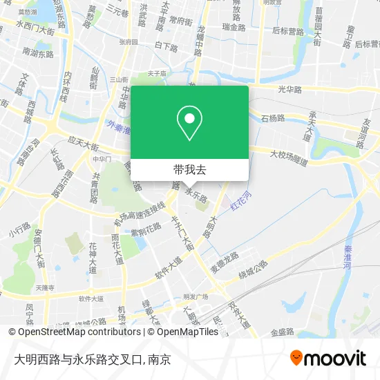 大明西路与永乐路交叉口地图