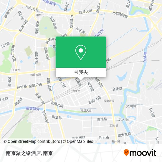 南京聚之缘酒店地图