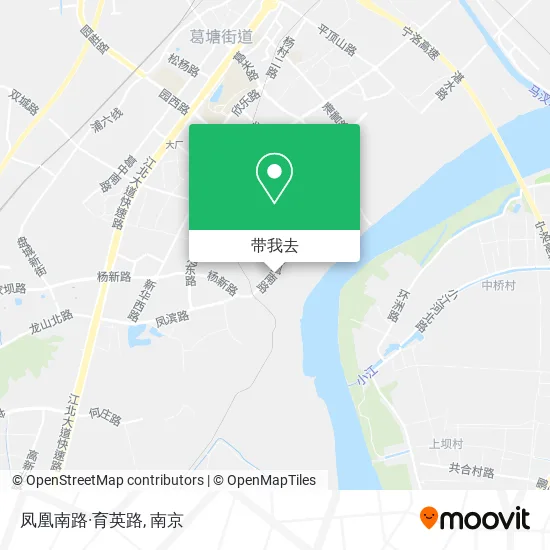凤凰南路·育英路地图