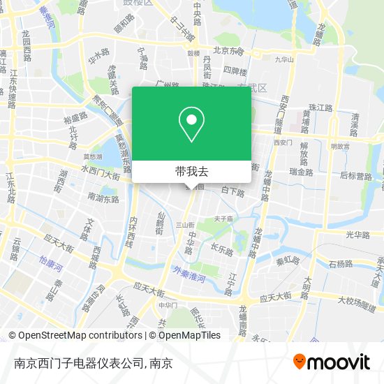南京西门子电器仪表公司地图