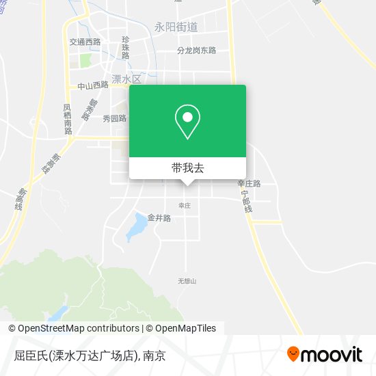 屈臣氏(溧水万达广场店)地图