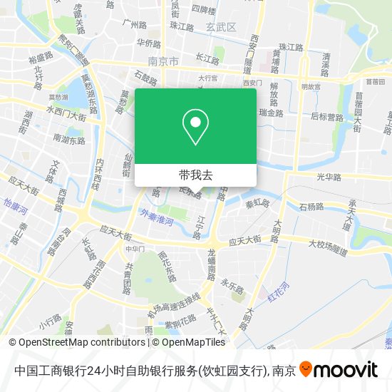 中国工商银行24小时自助银行服务(饮虹园支行)地图