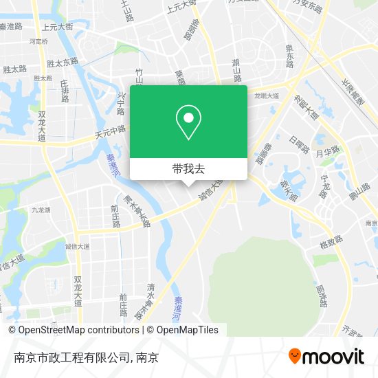 南京市政工程有限公司地图