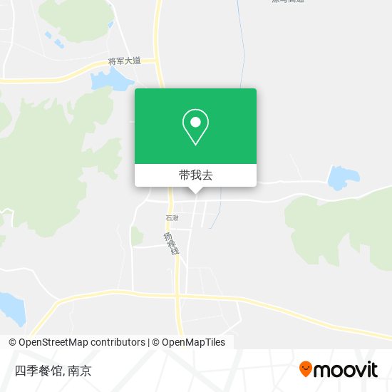 四季餐馆地图