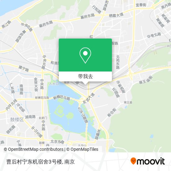 曹后村宁东机宿舍3号楼地图