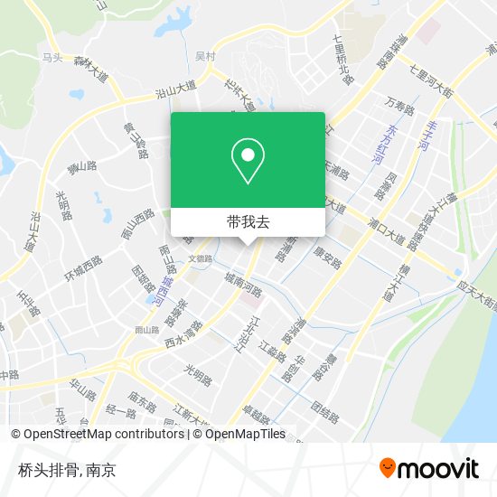 桥头排骨地图
