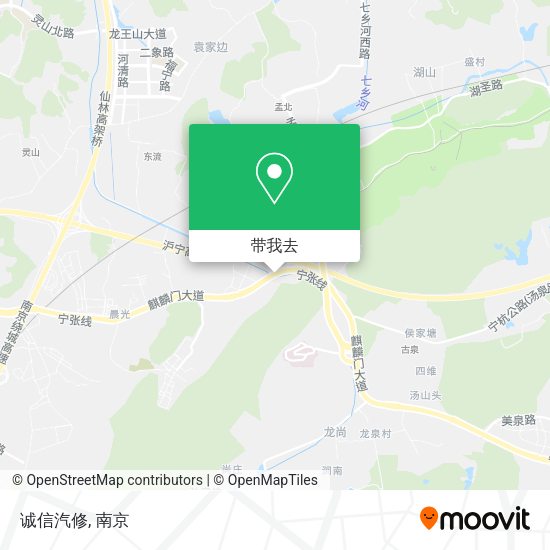 诚信汽修地图