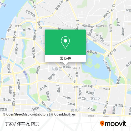 丁家桥停车场地图