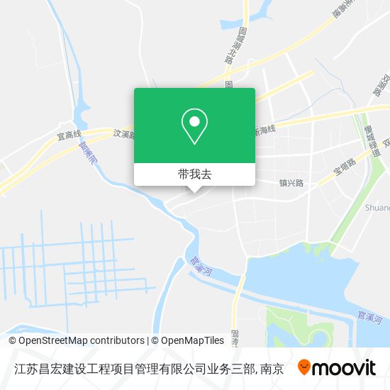 江苏昌宏建设工程项目管理有限公司业务三部地图