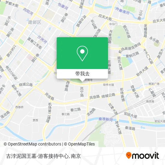 古浡泥国王墓-游客接待中心地图