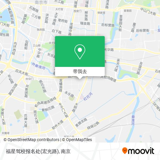 福星驾校报名处(宏光路)地图