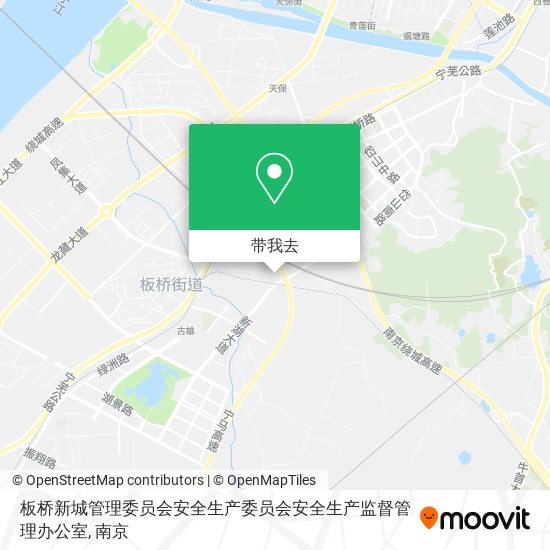 板桥新城管理委员会安全生产委员会安全生产监督管理办公室地图