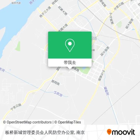 板桥新城管理委员会人民防空办公室地图