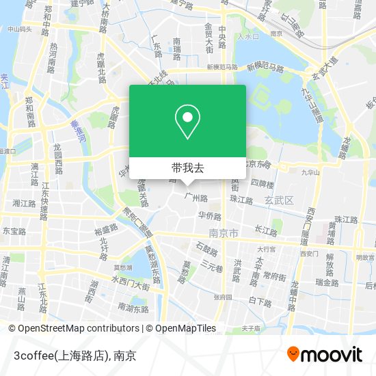 3coffee(上海路店)地图