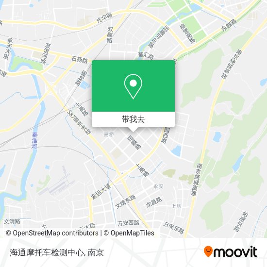 海通摩托车检测中心地图