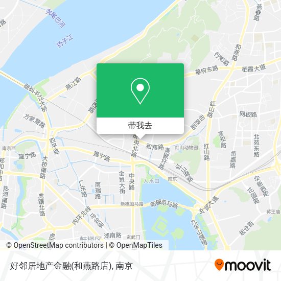 好邻居地产金融(和燕路店)地图