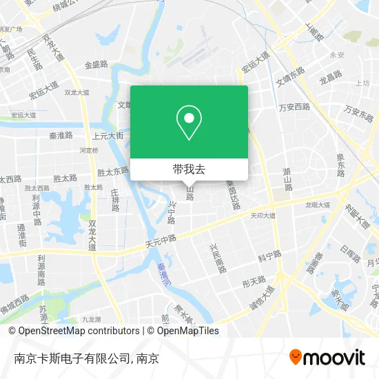 南京卡斯电子有限公司地图