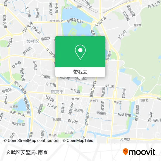 玄武区安监局地图