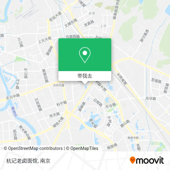 杭记老卤面馆地图
