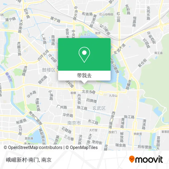峨嵋新村-南门地图