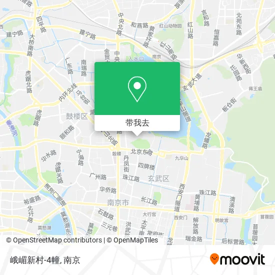 峨嵋新村-4幢地图